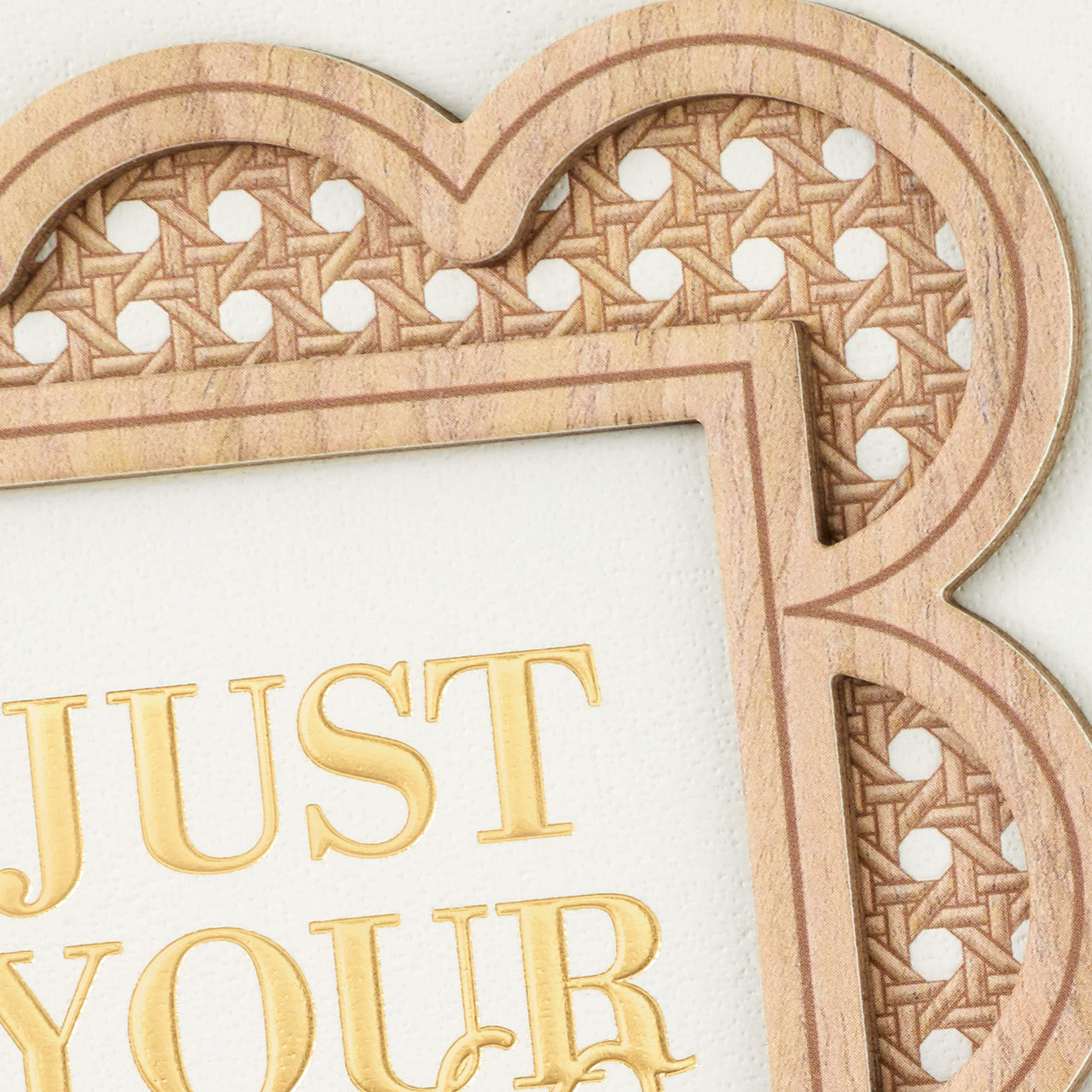 Hallmark Signature Birthday Card for Women (Rattan, Just Your Style)