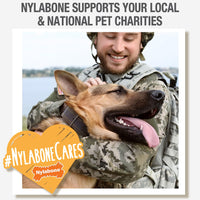Nylabone Healthy Edibles Puppy Natural Long Lasting Dog Chew Treats Lamb & Apple Small/Regular (12 Count) 0.9166666666666666 Ounce (Pack of 12)