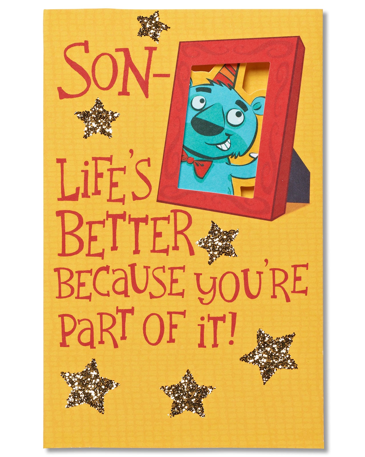 American Greetings Funny Birthday Card for Son (Life's  Better) Life's  Better
