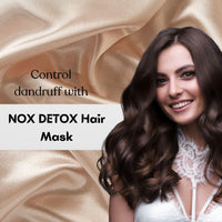 NOX DETOX Anti Dandruff Hair Mask | Overnight Solution for Dry, Itchy, Flaky Scalp | 100% Vegan | Paraben Free
