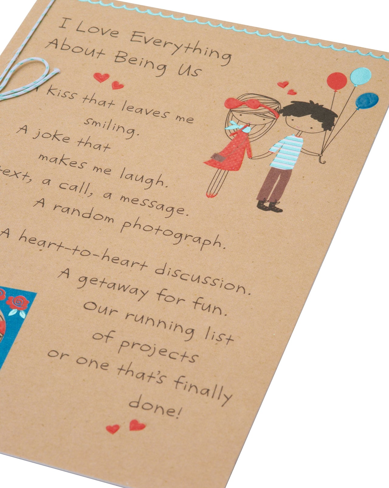 American Greetings Romantic Birthday Card (Being Us) Being Us Birthday Card