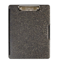 Dexas Slimcase 2 Storage Clipboard with Side Opening 12.5 x 9.5 in Heavy Granite. Organize in Style for Home, School, Work or Trades! Ideal for Teachers, Nurses, Students, Homeschooling