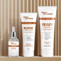 Man Matters Rejuv Face Serum | Radiant Skin, Fights Acne, Acne Scars, Aging & Dark Spots | 10% Niacinamide & 2% Kakadu Plum (The purest form of Vitamin C) | Co-created by Dermatologists | 30 ml