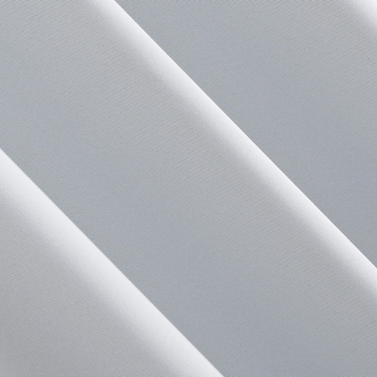Sun Zero Easton Energy Saving Blackout Rod Pocket Curtain Panel, 40" x 63", Dove White