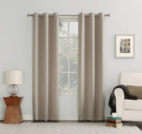 Sun Zero Easton Energy Saving Blackout Grommet Curtain Panel, 40