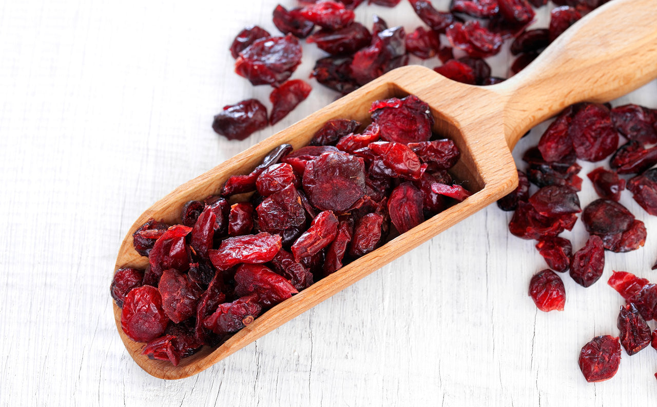 Berries And Nuts Premium Whole Dried Cranberries 1 Kg| Antioxidant Rich, Dietary Fiber, No Gluten, Immunity Booster | 5 Pack of 200 Grams