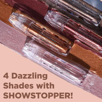 Hilary Rhoda Showstopper Liquid Eyeshadow | Gel-Based Formula | Shimmer Finish | Highly Pigmented | Blends Easily | Create Versatile Looks | 2ml (Desert Gold - Shade 02)
