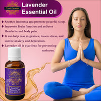 Exotic Aromas Lavender Essential Oil & Sandalwood Essential Oil, Pack of 2