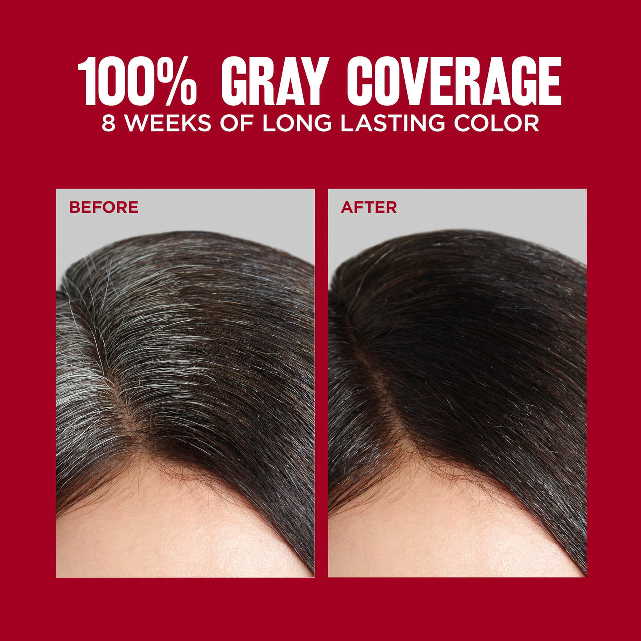 Revlon ColorSilk Permanent Hair Color For Women, Salon Perfect Hair Colour at Home with 100% Grey Coverage | Pro-Keratin & No Ammonia | Up to 8 Weeks of Colour | Shade - Mahogany Brown 3RB (Pack of 1)