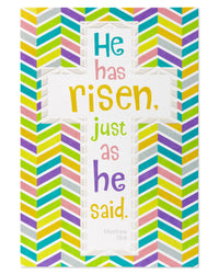 American Greetings Religious Easter Cards with Envelopes, He Has Risen (6-Count) The Love Jesus Feels for You