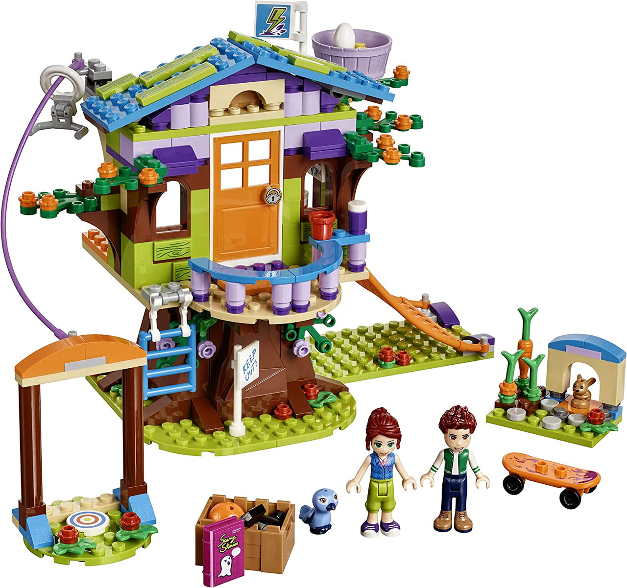 LEGO Friends Mia's  Tree House 41335 Creative Building Toy Set for Kids, Best Learning and Roleplay Gift for Girls and Boys (351 Pieces) Visit the LEGO Store