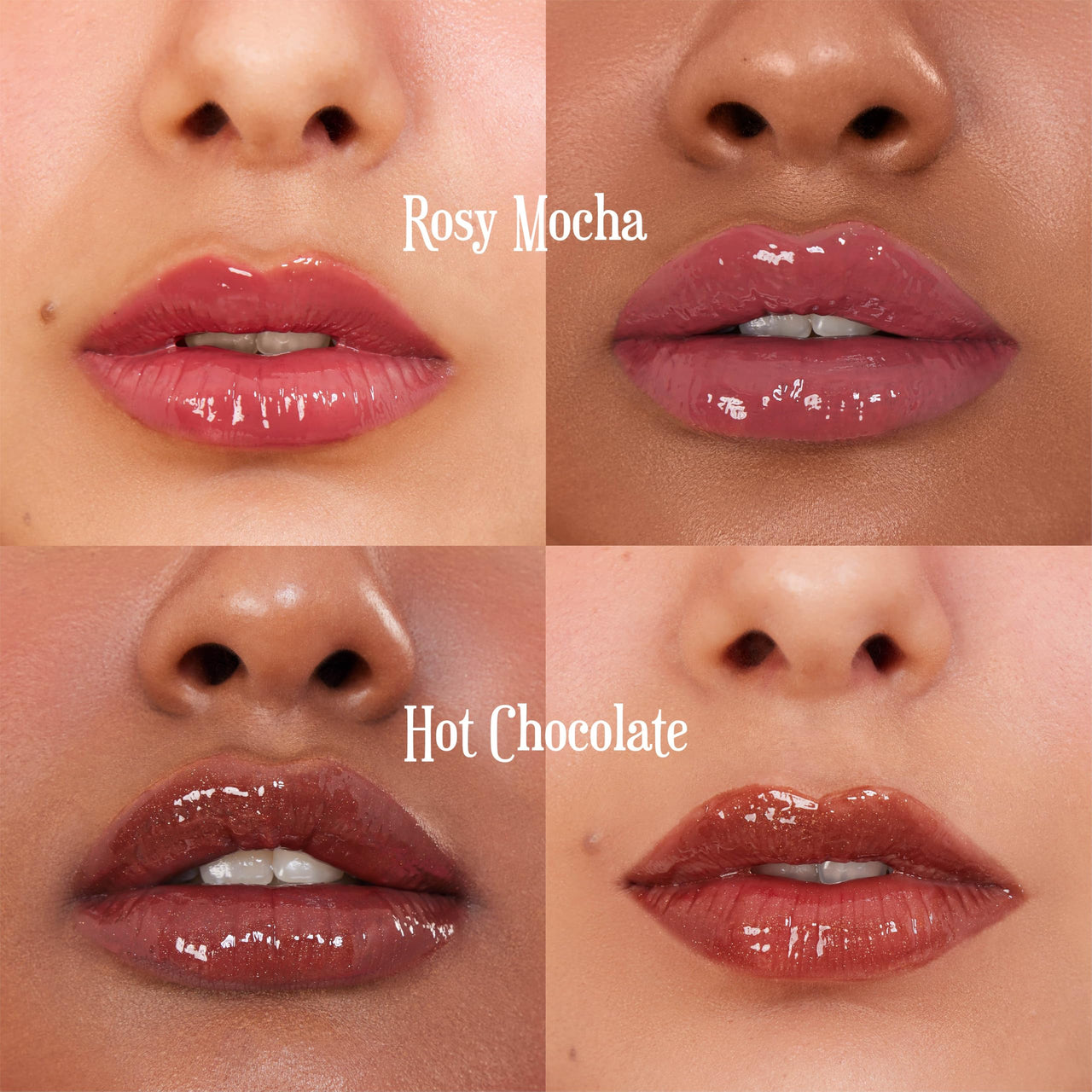 Tint Cosmetics Emily in Paris Hydrating Lip Gloss. Ultra-hydrating, Non-sticky Formula for a High-shine Finish. Non-sticky, Lightweight & Long-lasting with the Goodness of Grapeseed & Vitamin E Oil. Rosy Mocha (Pink), 5ml