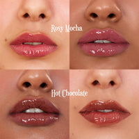 Tint Cosmetics Emily in Paris Hydrating Lip Gloss. Ultra-hydrating, Non-sticky Formula for a High-shine Finish. Non-sticky, Lightweight & Long-lasting with the Goodness of Grapeseed & Vitamin E Oil. Rosy Mocha (Pink), 5ml
