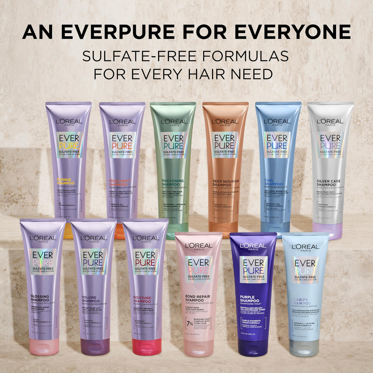 L'Oréal Paris Everpure Sulfate Free Frizz Defy Conditioner, 250Ml