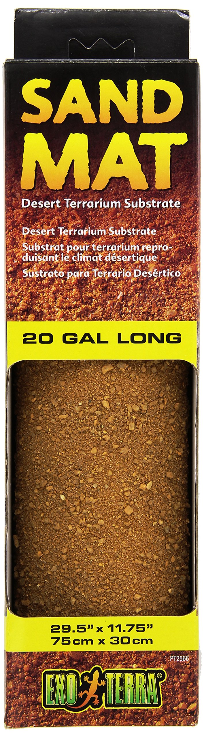 Exo Terra Sand Mat, 20-Gallon 29.5 x 11.75 Inches