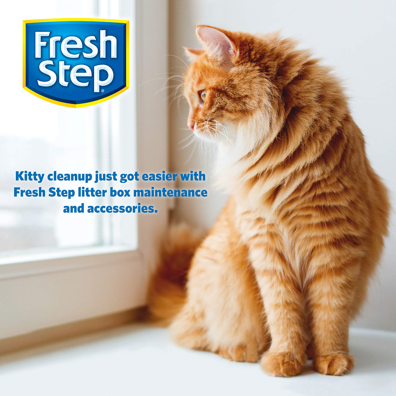 Fresh Step Starter Kit for Cats | Cat Litter Cleanup Kit with Everything Pet Parents Need for Cat and Kitten Cleanup| Cat Litter Box Deluxe Cleanup Kit