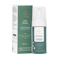 Nature’s Kinn Aloe, Honey Cloud Cleanse Foaming Facewash | Deep Cleansing & Hydrating | With Niacinamide, Hyaluronic Acid, AHA & BHA | Sulphate-Free, Paraben-Free | 100ml
