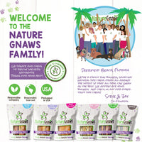 Nature Gnaws Braided Gnaws for Dogs - Premium Natural Beef Dog Chew Treats - Combo of Bully Sticks, Gullet Jerky and Tripe Twists - Rawhide Free 12 Count (Pack of 1)