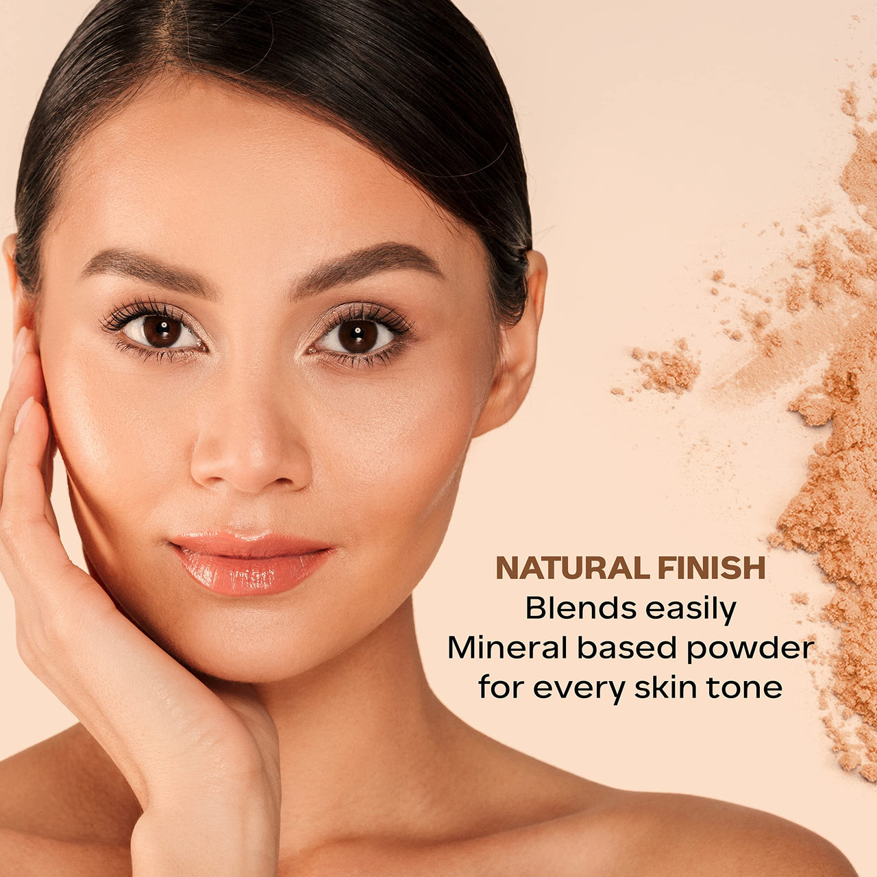 FACES CANADA Ultime Pro Mineral Loose Powder - Sand Beige 03, 7g| Light-Medium Coverage | Soft Luminous Glow | Flawless Makeup Setting Powder | Silky Matte Finish
