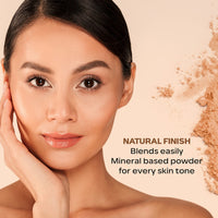 FACES CANADA Ultime Pro Mineral Loose Powder - Sand Beige 03, 7g| Light-Medium Coverage | Soft Luminous Glow | Flawless Makeup Setting Powder | Silky Matte Finish