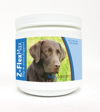 Healthy Breeds Labrador Retriever Z-Flex Max Hip and Joint Soft Chews 50 Count 50 Ct Labrador Retriever, Chocolate