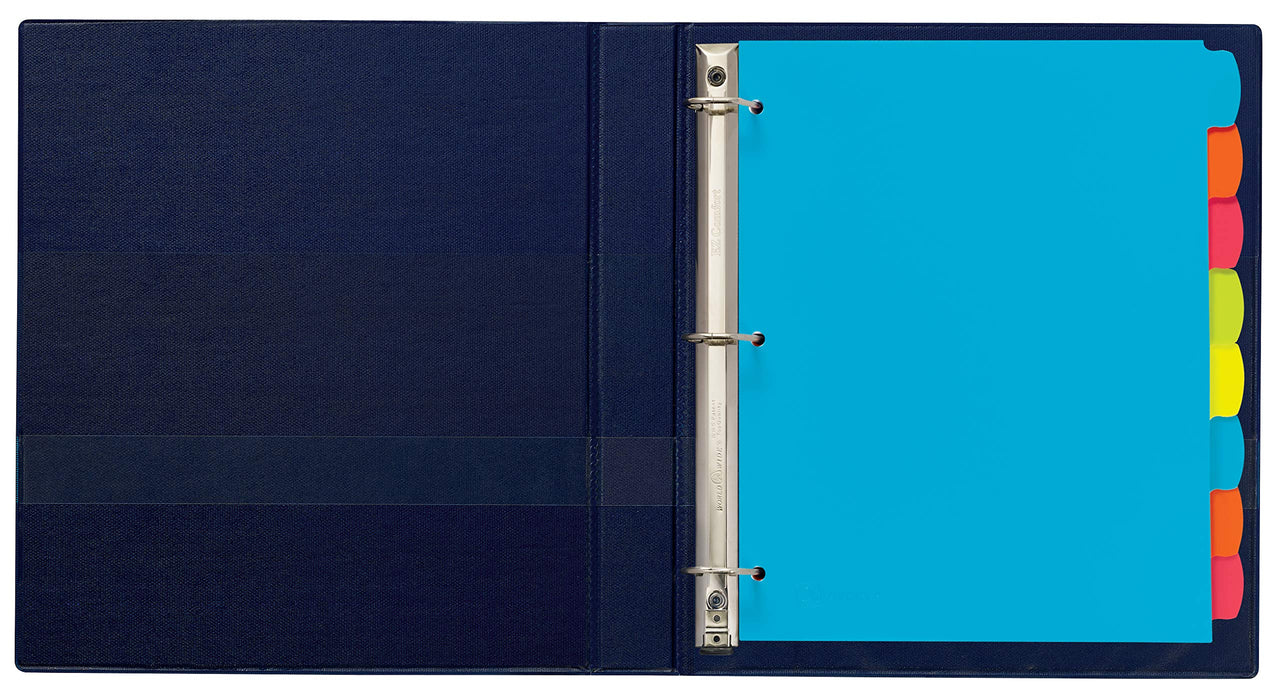 Avery Big Tab Write & Erase Durable Plastic Dividers for 3 Ring Binders, 8-Tab Set, Bright Multicolor, 1 Set (16130)