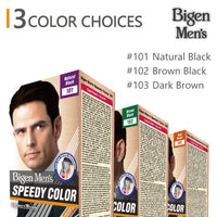 Bigen Men's  Speedy Color, Hair Color, 80g - Dark Brown 103 (Pack of 1)