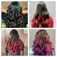 Streax Professional Hold & Play Funky Colour, Flirty Red | Vibrant Semi-Permanent Hair Colour | Ammonia Free, Peroxide Free, 100g