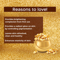 BEE ONE GOLD FACIAL KIT 125 GMS All Skin Types Skin For Women Prevents from Anti Aging Glowing Skin