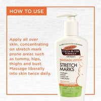 Palmer's Cocoa Butter Formula Massage Lotion for Stretch Marks, 250ml (Pack of 2)