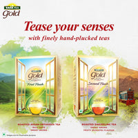 Tata Tea Gold Second Flush Roasted Darjeeling Tea, 250g, Smoky Aroma & Fruity Muscatel Flavour