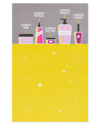 American Greetings Birthday Card for Her (Eliminates Caring) Eliminates Caring