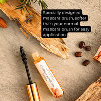Noor Skincare Eyebrow & Eyelash Growth Serum/Oil - Organic, Brow & Lash Boosting Enhancer for Thick Eyebrows and Eyelashes - has Castor oil for Volume & comes with Applicator (5 ml)
