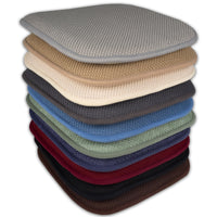 Sweet Home Collection Cushion Memory Foam Chair Pads Honeycomb Nonslip Back Seat Cover 16
