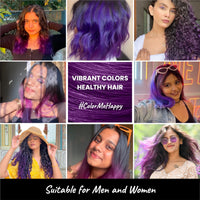 2.Oh! Italian- Violet Hair Color For Women & Men | Ammonia-Free DIY Semi Permanent Hair Color | Enriched with Argan Oil | Lasts upto 12-15 Washes | Pack of 2