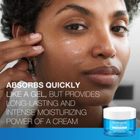 Neutrogena Hydro Boost Hyaluronic Acid Hydrating Gel-Cream Face Moisturizer to Hydrate & Smooth Extra-Dry Skin, Oil-Free, Fragrance-Free, Non-Comedogenic & Dye-Free Face Lotion, 1.7 oz