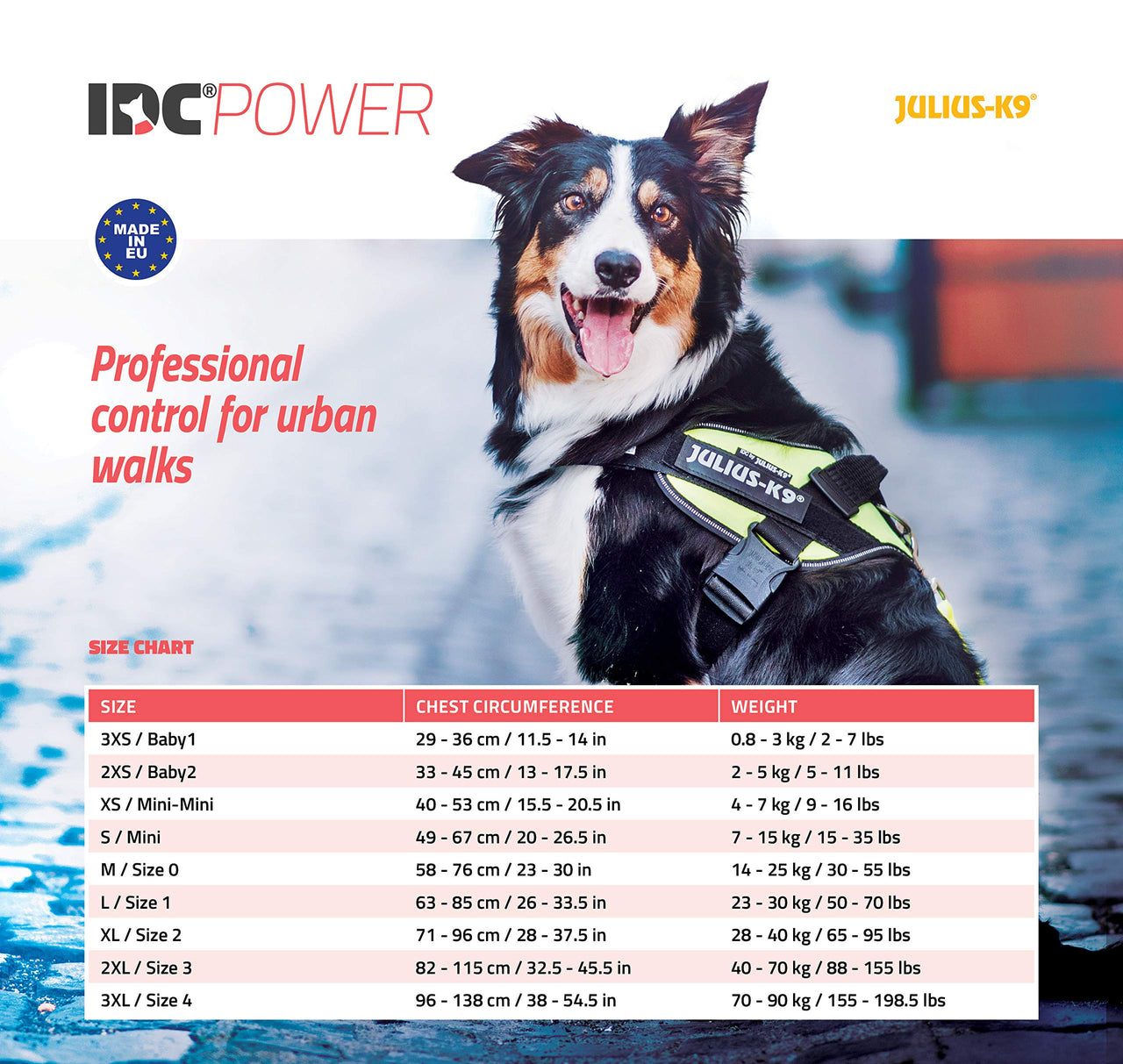 Julius-K9 IDC Powerharness, Size: 2XL/3, Dark Purple