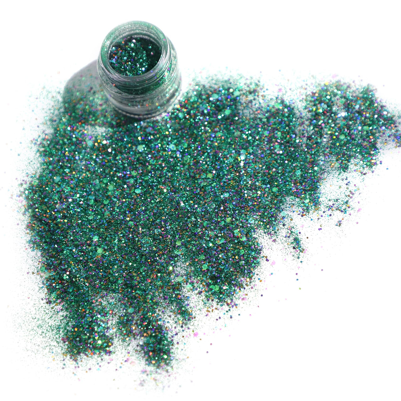 Loose Glitter Eyeshadow powder shiney Glitter (Teal)
