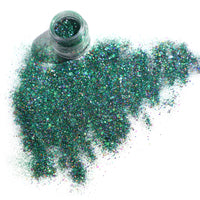 Loose Glitter Eyeshadow powder shiney Glitter (Teal)