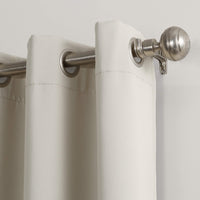 Sun Zero Easton Energy Saving Blackout Grommet Curtain Panel, 40