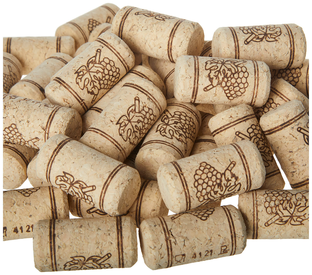 FastRack Bag of 100 #8 Premium Straight Wine Corks for Wine Bottles from Brand Name - 8" x 1 3/4" - Wine Bottle Cork Stoppers, Replacement Corks for Wine Beer Bottles