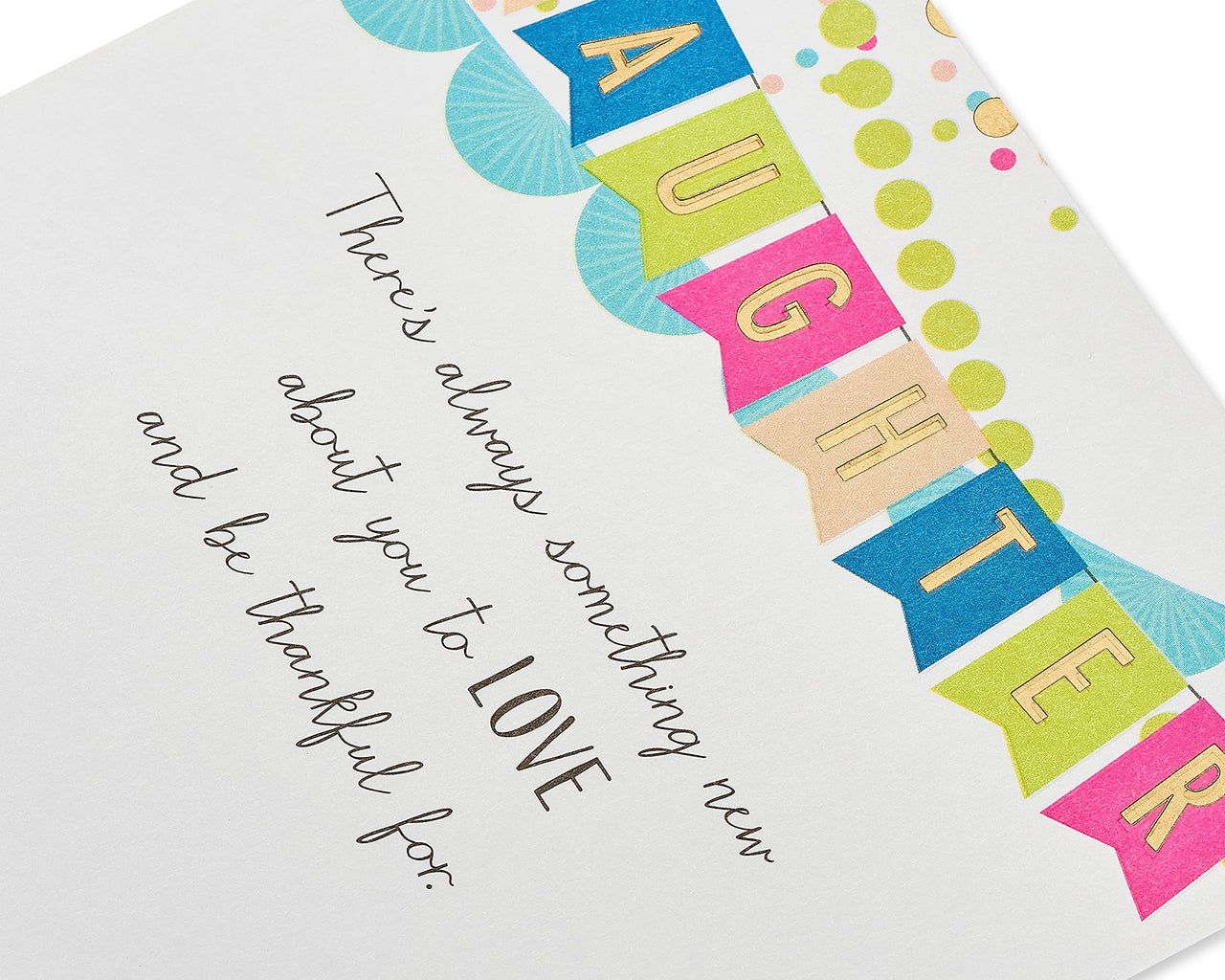 American Greetings Birthday Card for Daughter (Thankful) Thankful