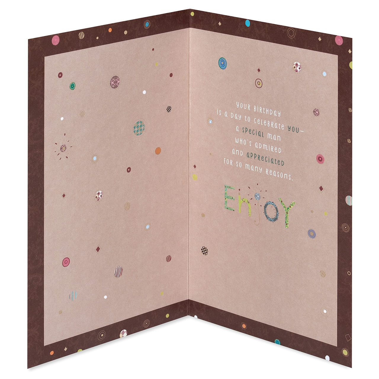 American Greetings Birthday Card for Him (Admired and Appreciated) Admired and Appreciated