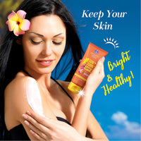 Ayouthveda Sun Turn + Cream SPF 50 With Micronized Zinc | PA++ | For UVA/UVB Sun Protection | Non-Greasy, Quick Absorbing | For All Skin Types | Enriched With Rosehip, Cranberry & Grape Seed Oil -60g