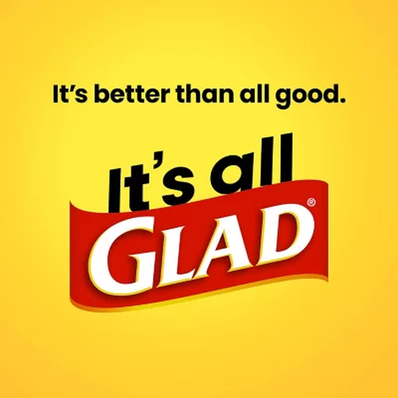Glad Forceflex 13-Gallon Kitchen Trash Bags, Gain Original Scent + Febreze, 160 Ct.