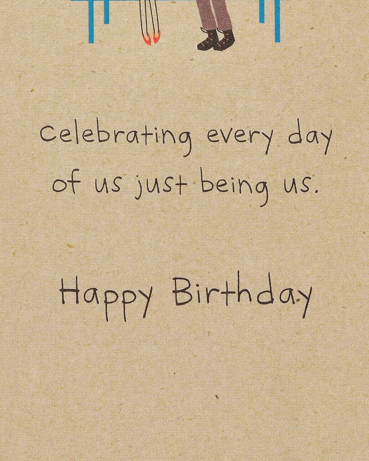 American Greetings Romantic Birthday Card (Being Us) Being Us Birthday Card
