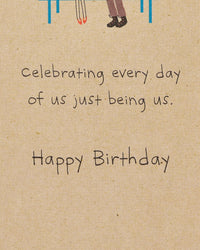 American Greetings Romantic Birthday Card (Being Us) Being Us Birthday Card