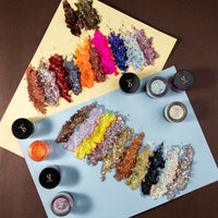 gel glitter eyeshadow Hair Gel Glitters Body Glitter Holographic Chunky Glitter Gel (Power Pink)