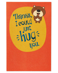 American Greetings Thank You Card (Hug) Hug