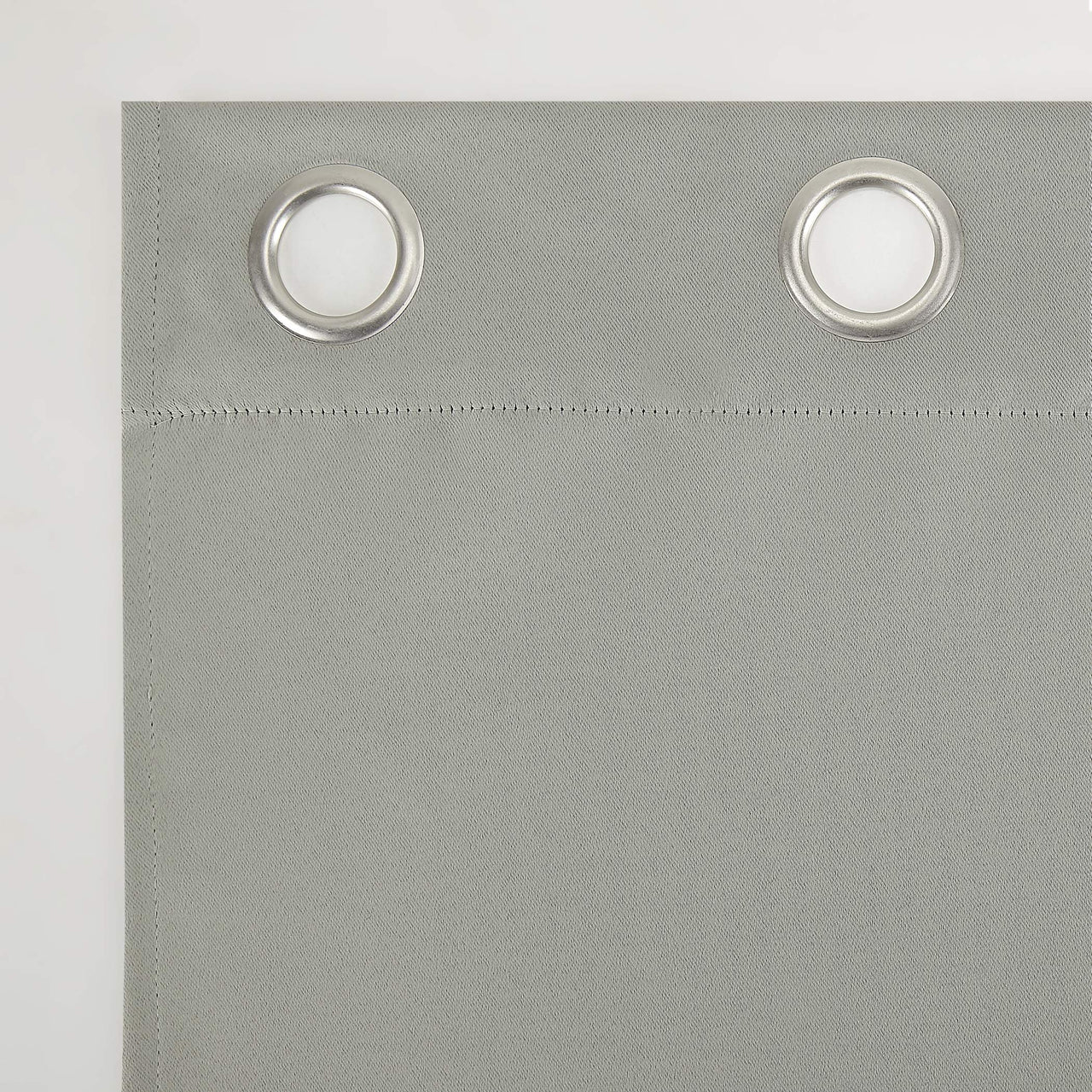 Sun Zero Easton Energy Saving Blackout Grommet Curtain Panel, 40" x 108", Silver Gray 40" x 108"